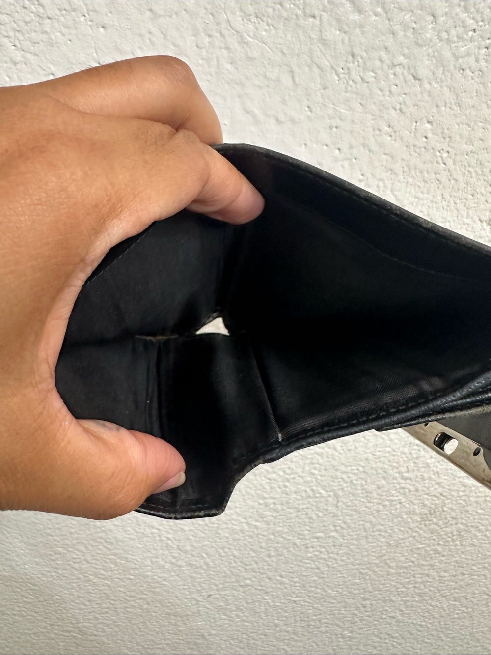 Salvatore Ferragamo Black Leather Wallet - Picture 10 of 12